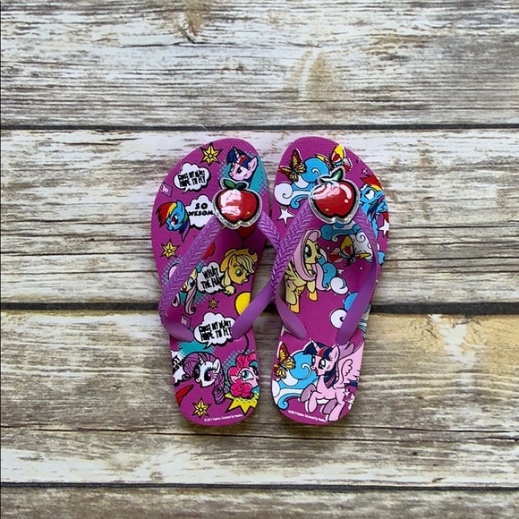 my little pony flip flops